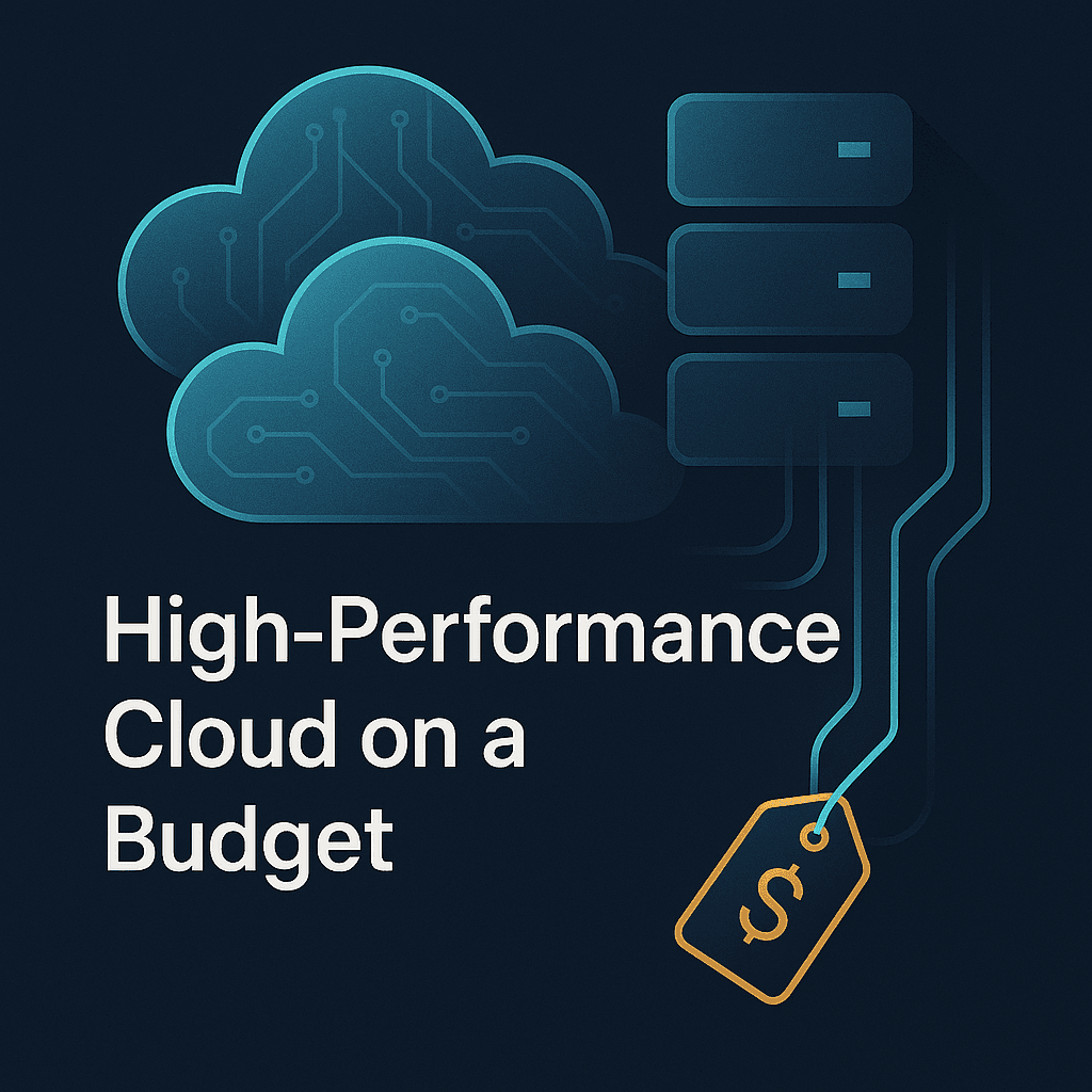 Supercomputing for Everyone: Using High-Performance Cloud on a Budget