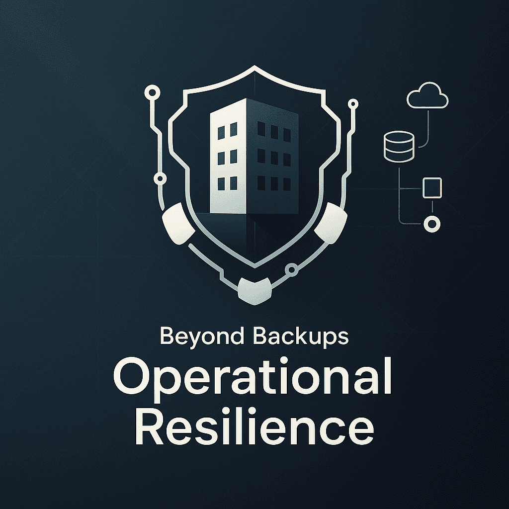 Beyond Backups: Why Your Business Needs 'Operational Resilience'
