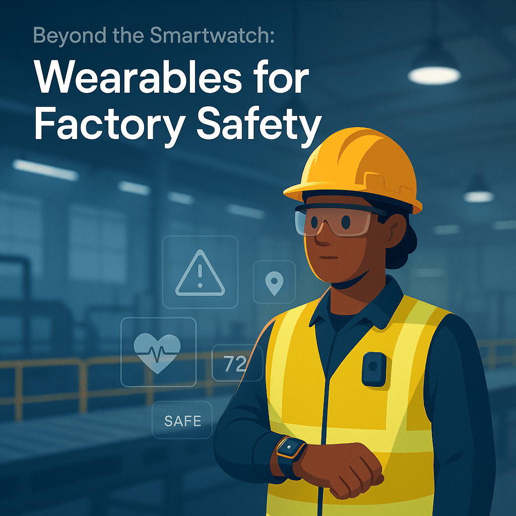 Beyond the Smartwatch: How Wearables are Boosting Factory Safety