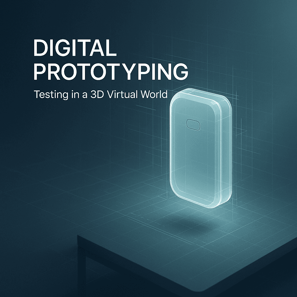 Digital Prototyping: Testing New Products in a 3D Virtual World