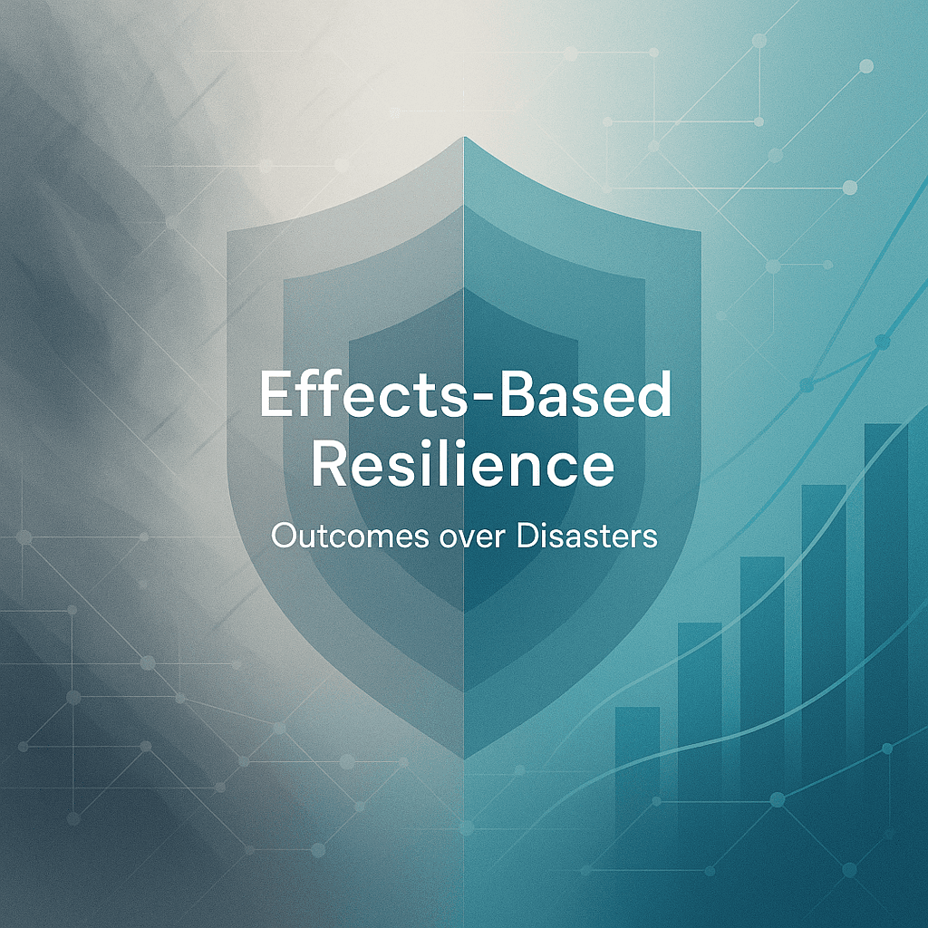 Effects-Based Resilience: Focusing on Outcomes, Not Disasters