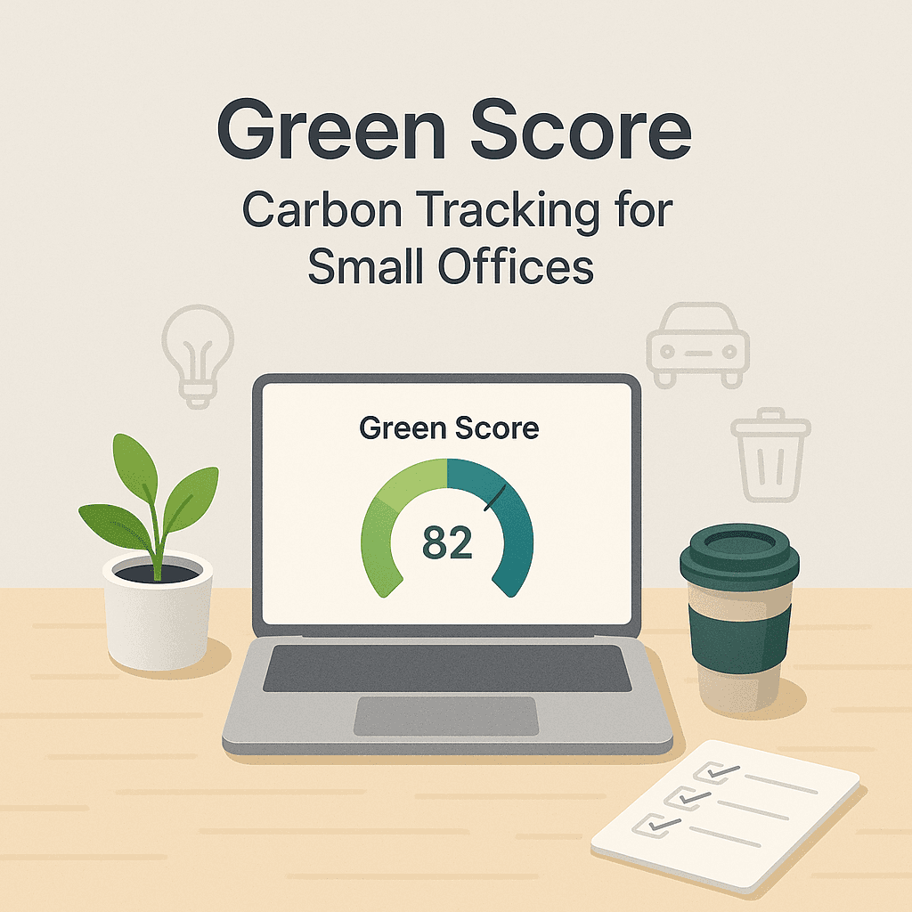 Get Your Green Score: Simple Carbon Trackers for Small Offices