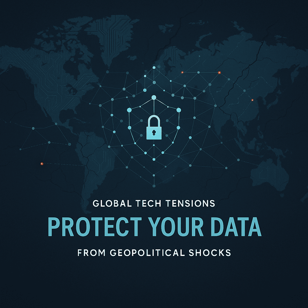 Global Tech Tensions: How to Protect Your Data from Geopolitical Shocks