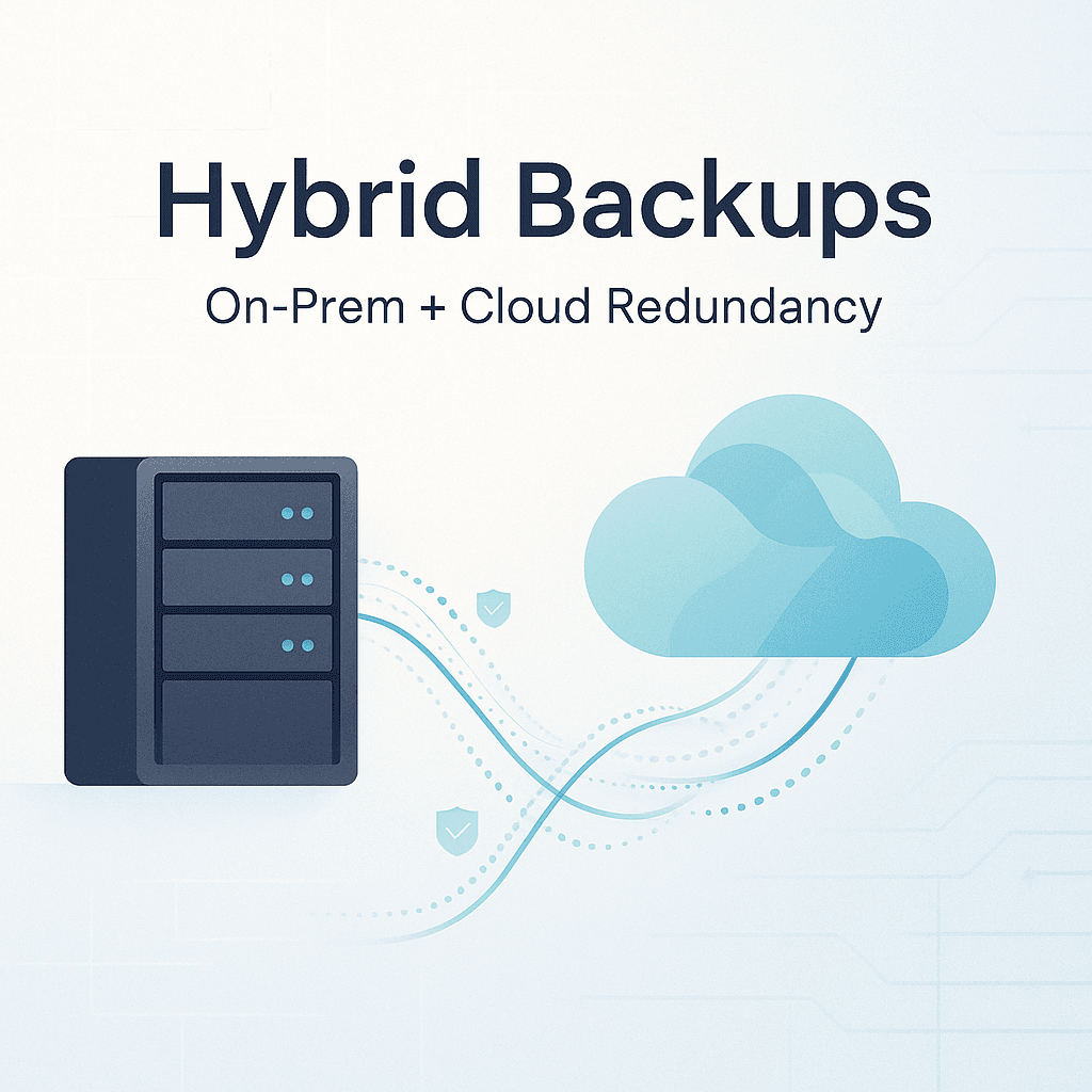 Hybrid Backups: Integrating Physical Servers with Cloud Redundancy