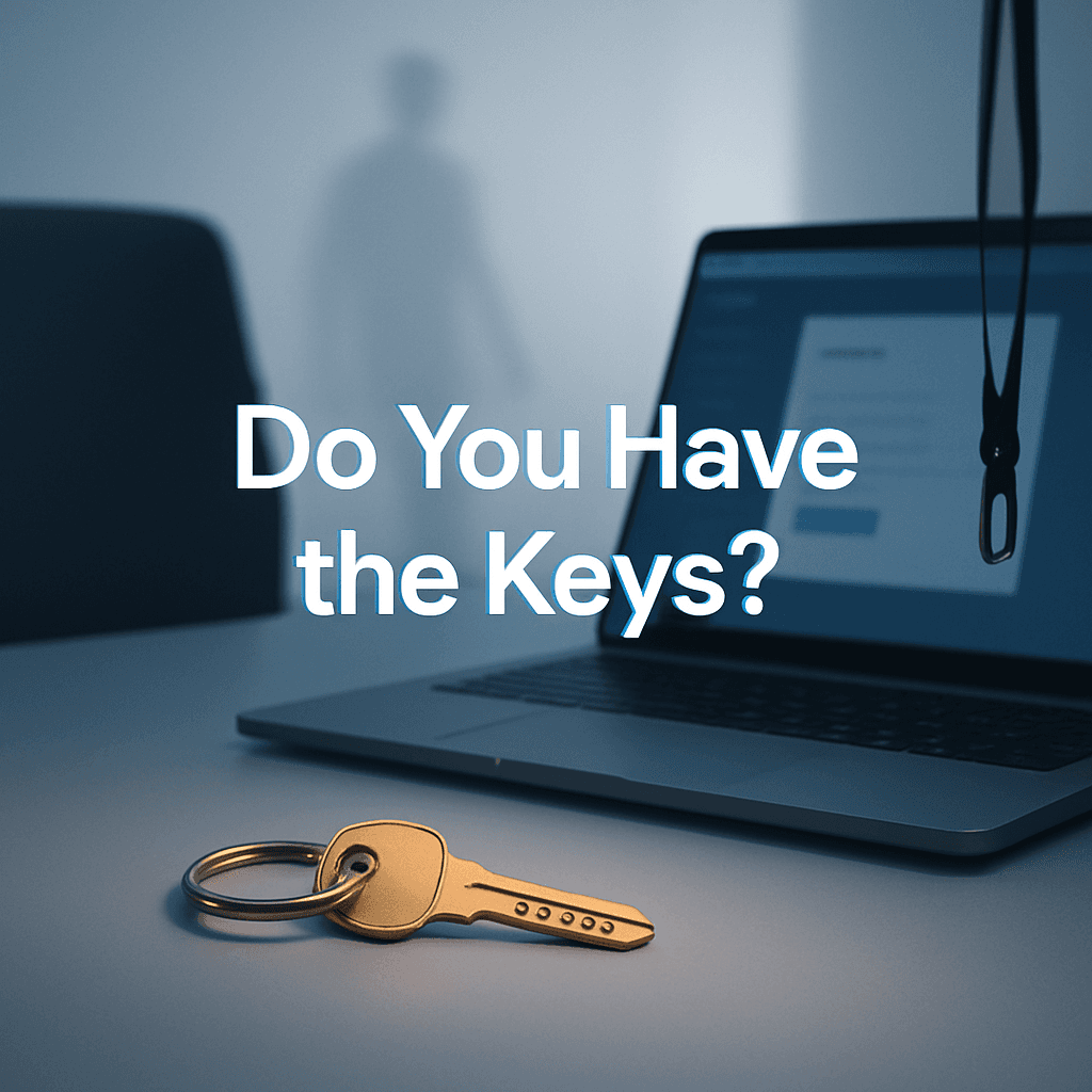 If Your IT Guy Leaves Tomorrow, Do You Have the Keys?