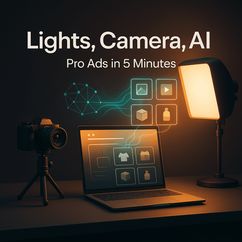 Lights, Camera, AI: Create Professional Ads in 5 Minutes