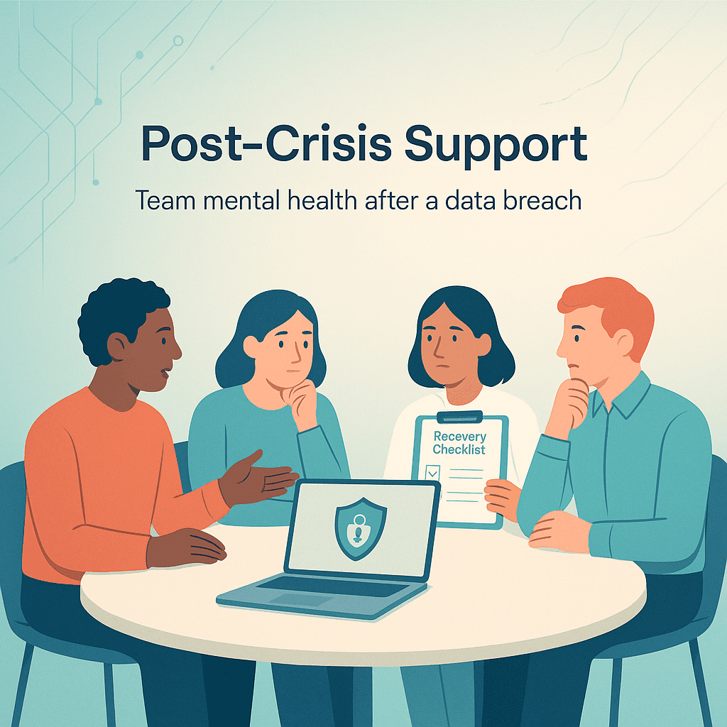 Post-Crisis Support: Managing Team Mental Health After a Data Breach