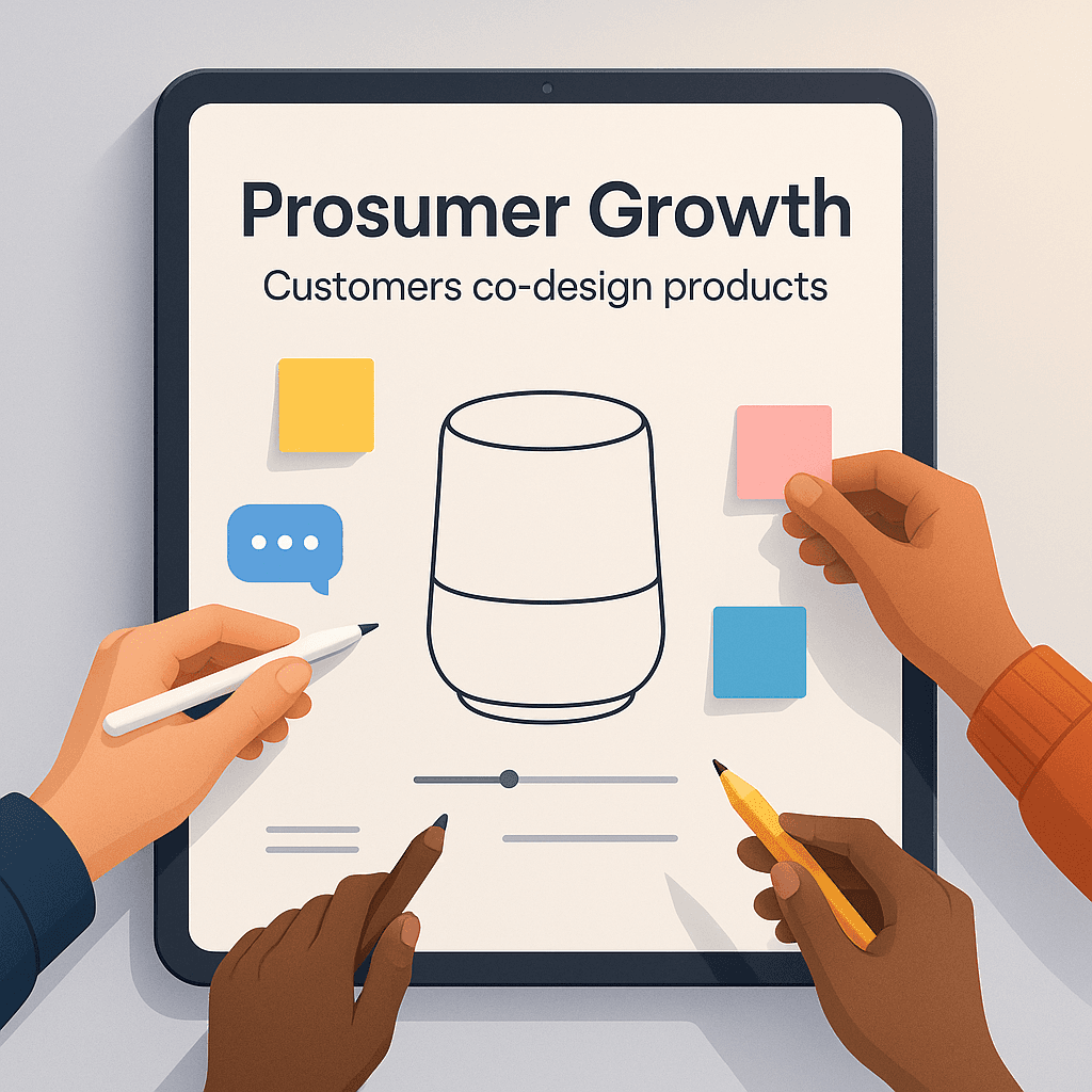 Prosumer Growth: How Your Customers are Helping You Design Products