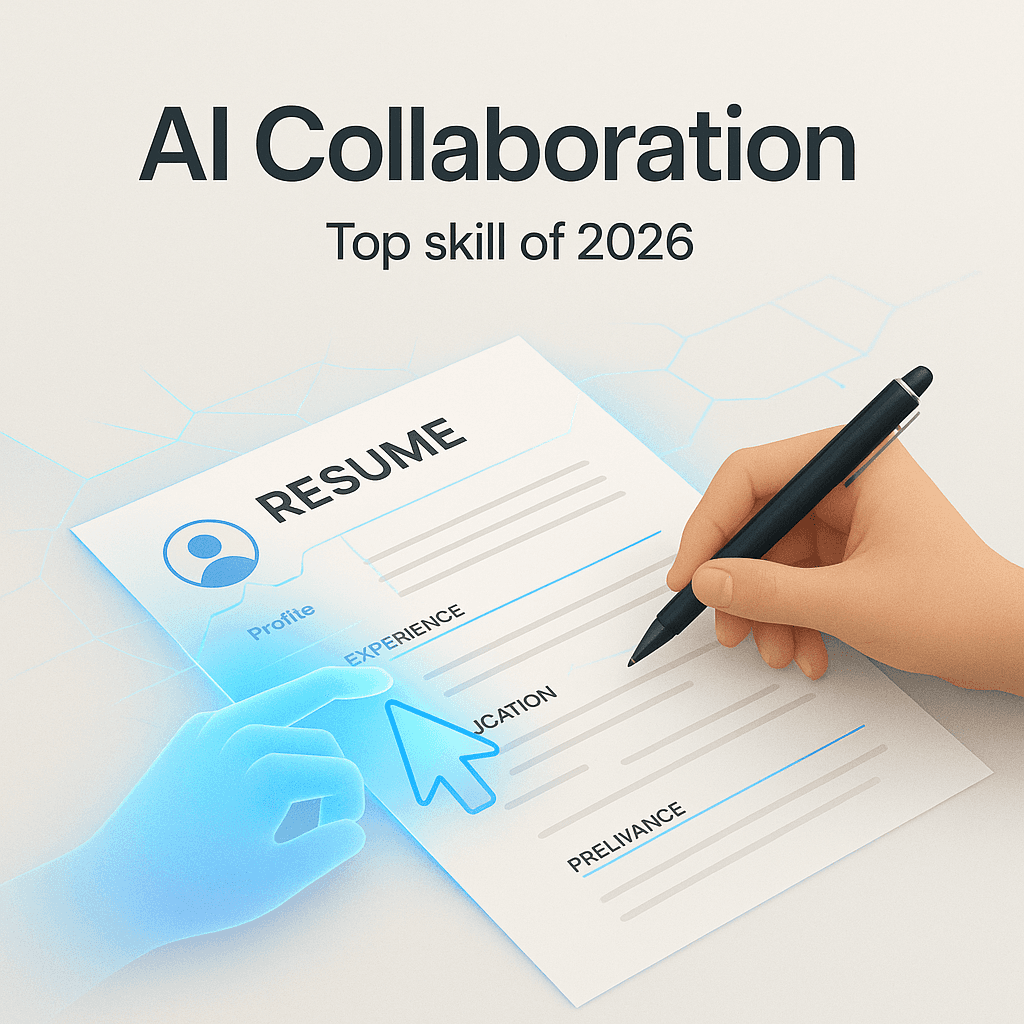 The New Resume: Why 'AI Collaboration' is the Top Skill of 2026