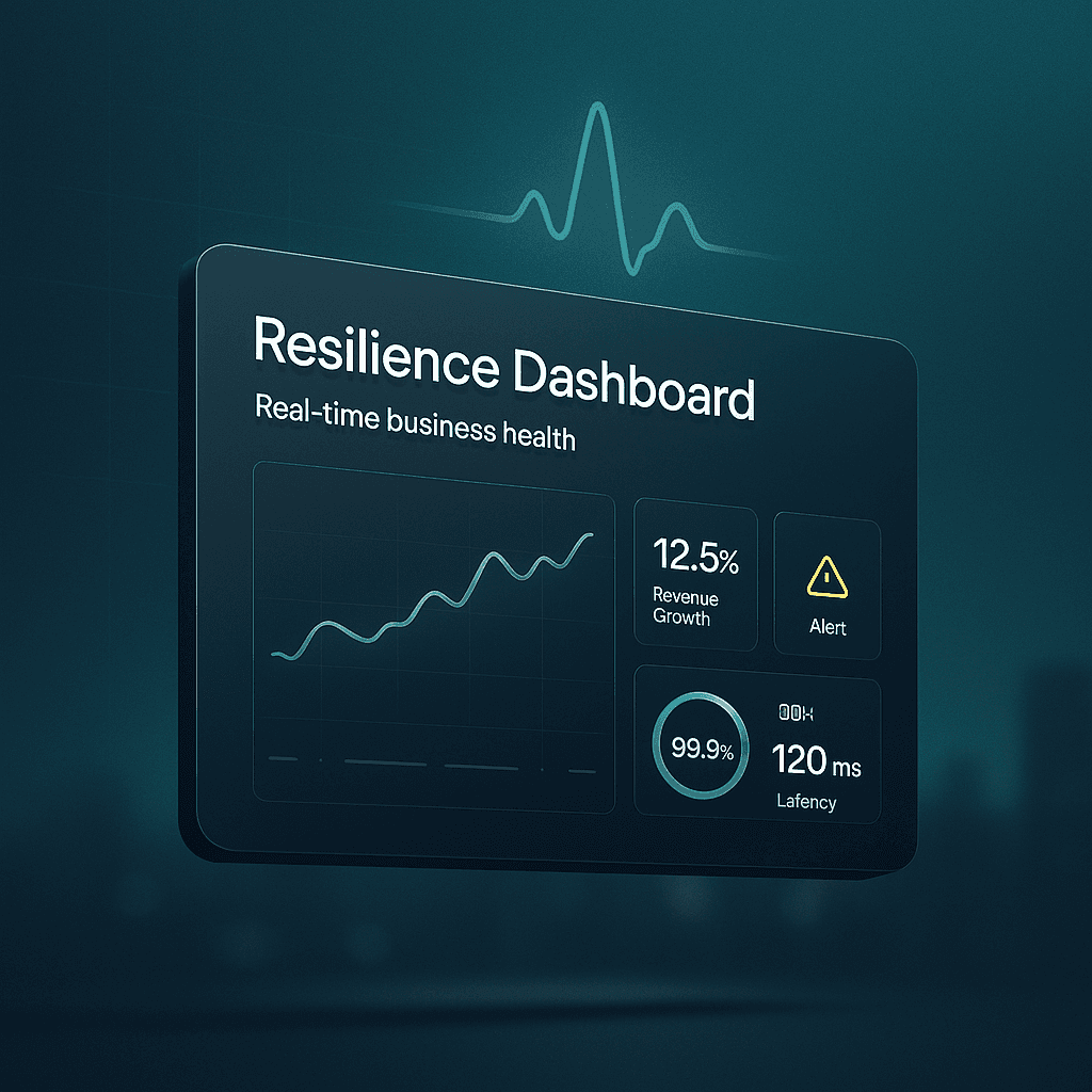 The Resilience Dashboard: Real-Time Monitoring of Your Business Health