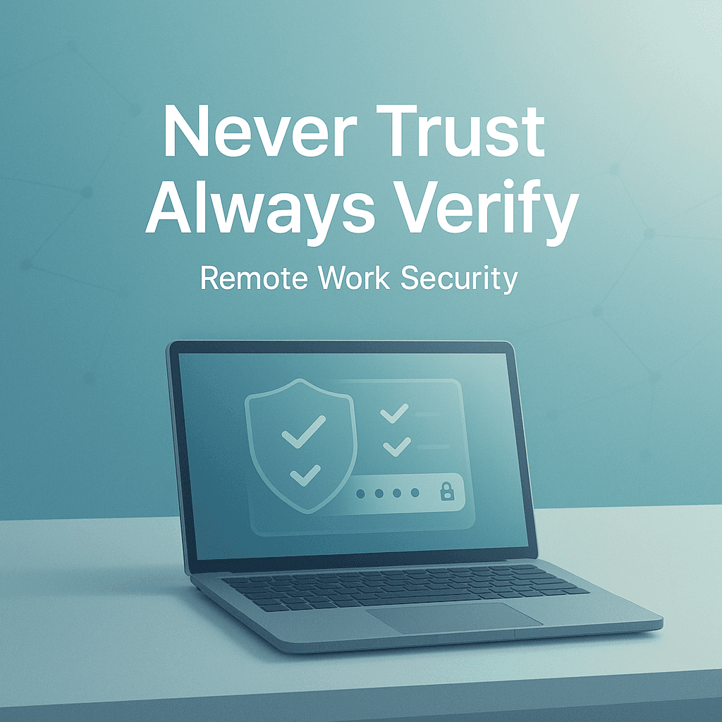 Why 'Never Trust, Always Verify' is the Only Way to Work Remotely